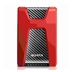 ADATA Externí HDD 2TB USB 3.1 DashDrive Durable HD650, červený (gumový, nárazu odolný)