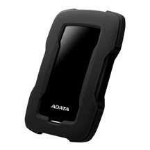 ADATA Externí HDD 4TB 2,5" USB 3.1 HD330, BLACK COLOR BOX, černý (gumový, nárazu odolný)