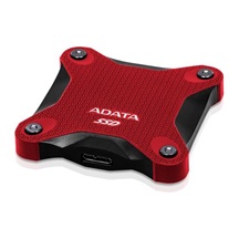 ADATA Externí SSD 512GB SD620, USB Micro-B, USB 3.2 Gen 2, R:520/W:460MB/s, červená
