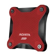 ADATA Externí SSD 512GB SD620, USB Micro-B, USB 3.2 Gen 2, R:520/W:460MB/s, červená