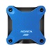 ADATA Externí SSD 512GB SD620, USB Micro-B, USB 3.2 Gen 2, R:520/W:460MB/s, modrá