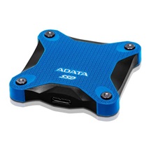 ADATA Externí SSD 512GB SD620, USB Micro-B, USB 3.2 Gen 2, R:520/W:460MB/s, modrá
