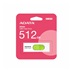 ADATA Flash Disk 512GB UV320, USB 3.2, bílo-zelená