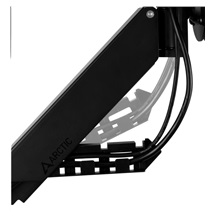 ARCTIC držák na monitor X1-3D, ocel, matná černá