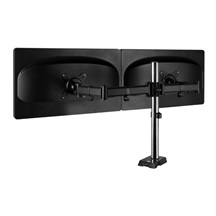 ARCTIC stolní držák Z2 (Gen3) pro 2x LCD do 34", nosnost 2x15kg, 4x USB HUB, černý (black)