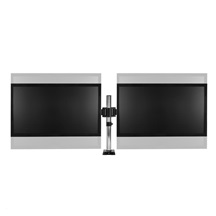 ARCTIC stolní držák Z2 (Gen3) pro 2x LCD do 34", nosnost 2x15kg, 4x USB HUB, černý (black)