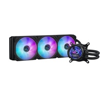 ASUS vodní chladič CPU AIO ROG STRIX LC III 360 ARGB LCD, 3x120mm, LCD Displej, LGA1851,  AM5, černá