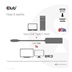 Club3D Adaptér USB-C na HDMI 8K60Hz/4K120Hz, Active Adapter M/F, PD 3.0, HDR10+ a DSC 1.2