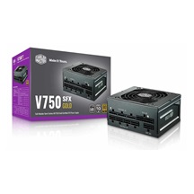 Cooler Master zdroj V750 SFX, 92mm, 80+ Gold, Plně modulární, SFX 3.42