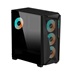 GIGABYTE case GB-C301G V2, Mid Tower, 1xUSB-C 3.2, 2xUSB 3.0, ARGB Hub, 4x 120mm ARGB Fan, černá