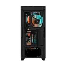 GIGABYTE case GB-C301G V2, Mid Tower, 1xUSB-C 3.2, 2xUSB 3.0, ARGB Hub, 4x 120mm ARGB Fan, černá