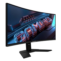 GIGABYTE LCD - 34" Gaming monitor GS34WQC, Prohnutý VA1500R, 3440x1440 WQHD, 120Hz, 4000:1, 300cd/m2, 1ms, 2xHDMI, 1xDP