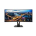 Philips MT VA LED 345B1C/00 - VA panel, 3440x1440, 2xHDMI, DP, USB, repro, nast vyska, zakriven