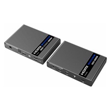 PremiumCord HDMI 2.0 KVM extender Ultra HD 4kx2k@60Hz na 70m s přenosem USB