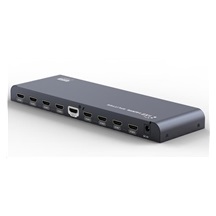 PremiumCord HDMI 2.0 splitter 1-8 porty, 4K x 2K/60Hz, FULL HD, 3D, černý