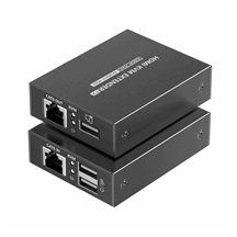 PREMIUMCORD HDMI KVM extender 4K a FULL HD 1080p na 70m s přenosem USB