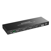 PREMIUMCORD HDMI switch, 4K@60Hz HDMI2.0 KVM 4:1, s dálkovým ovladačem