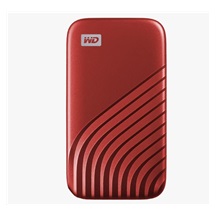 SanDisk WD My Passport SSD externí 2TB , USB-C 3.2 ,1050/1000MB/s R/W PC & Mac ,Red