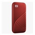 SanDisk WD My Passport SSD externí 2TB , USB-C 3.2 ,1050/1000MB/s R/W PC & Mac ,Red