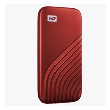 SanDisk WD My Passport SSD externí 2TB , USB-C 3.2 ,1050/1000MB/s R/W PC & Mac ,Red