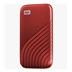 SanDisk WD My Passport SSD externí 2TB , USB-C 3.2 ,1050/1000MB/s R/W PC & Mac ,Red