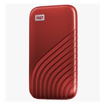 SanDisk WD My Passport SSD externí 2TB , USB-C 3.2 ,1050/1000MB/s R/W PC & Mac ,Red