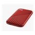 SanDisk WD My Passport SSD externí 2TB , USB-C 3.2 ,1050/1000MB/s R/W PC & Mac ,Red