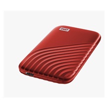 SanDisk WD My Passport SSD externí 2TB , USB-C 3.2 ,1050/1000MB/s R/W PC & Mac ,Red