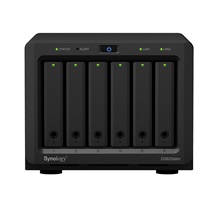 Synology DS620slim DiskStation (2C/CeleronJ3355/2-2,5GHz/2GBRAM/6xSATA/2xUSB3.2/2xGbE)