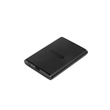 TRANSCEND externí SSD ESD270C 500GB, Portable, USB 3.1 Gen.2, Type C & A, two cables 520/460 MB/s, black/černá