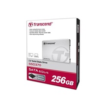 TRANSCEND SSD 370S 256GB, SATA III 6Gb/s, MLC (Premium), Aluminium Case