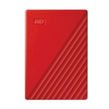 WD My Passport Portable 4TB, Externí HDD, USB 3.0, červená
