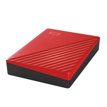 WD My Passport Portable 4TB, Externí HDD, USB 3.0, červená