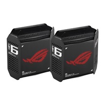 ASUS GT6 2-pack black Wireless AX10000 ROG Rapture Wifi 6 Tri-band Gaming Mesh System