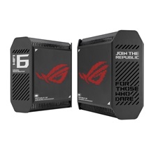 ASUS GT6 2-pack black Wireless AX10000 ROG Rapture Wifi 6 Tri-band Gaming Mesh System