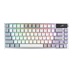 ASUS klávesnice ROG AZOTH Moonlight White, mechanická, Bluetooth, US, bílá