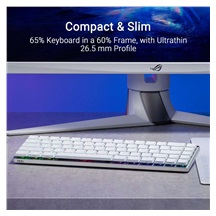 ASUS klávesnice ROG FALCHION RX Low profile (ROG NX Snow), US