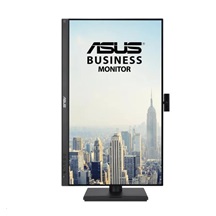 ASUS LCD 23.8" BE249QFK Video Conferencing Monitor, FHD, IPS, 100Hz, Frameless, FHD Webcam, Mic Array, Stereo Speakers