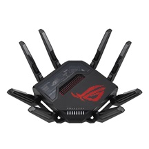 ASUS ROG Rapture GT-BE98 Gaming Router, WiFi 7, Dual 10G Ports, AURA RGB, AiMesh