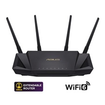ASUS RT-AX58U V2 (AX3000) WiFi 6 Extendable Router, AiMesh, 4G/5G Mobile Tethering