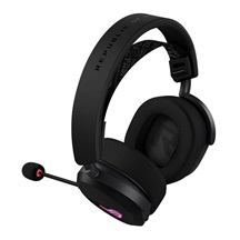 ASUS sluchátka ROG Pelta, Bezdrátové BT a RF 2.4GHz, ARGB, černá