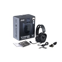 ASUS sluchátka TUF Gaming H1, Gaming Headset, černá