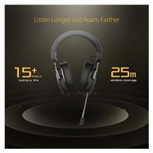 ASUS sluchátka TUF GAMING H3 WIRELESS, Gaming Headset, gun metal