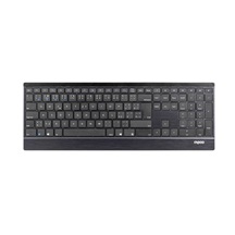 RAPOO klávesnice E9500M Multi-mode Wireless Ultra-slim Keyboard Black