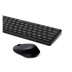 RAPOO set klávesnice a myš 9700M, bezdrátová, CZ/SK, šedá