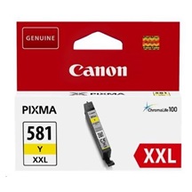 Canon CARTRIDGE CLI-581 XXL žlutá pro PIXMA TS615x, TS625x, TS635x, TR7550, TS815x (824str.)