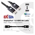 Club3D Kabel certifikovaný DisplayPort 1.4, HBR3, 8K60Hz (M/M), 3m, 28 AWG