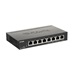D-Link DGS-1100-08PV2 8-port Gigabit Smart Managed PoE switch, PoE budget 64W, fanless