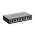 D-Link DGS-1100-08V2 8-port Gigabit Smart Managed switch, fanless