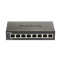 D-Link DGS-1100-08V2 8-port Gigabit Smart Managed switch, fanless